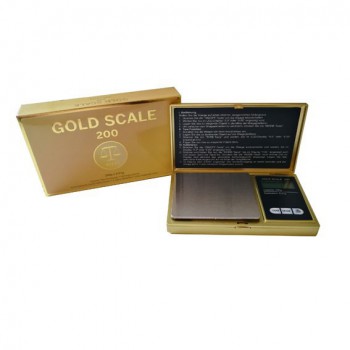 Gold Scale Taschenwaage 200/0.01g Gold