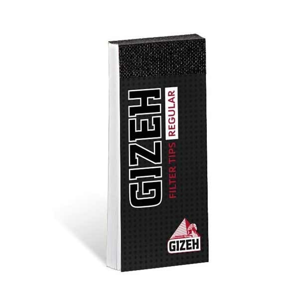 GIZEH Black Filter Tips Regular