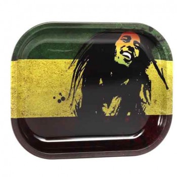 Mischpult Rolling Tray Bob Marley 18x14cm