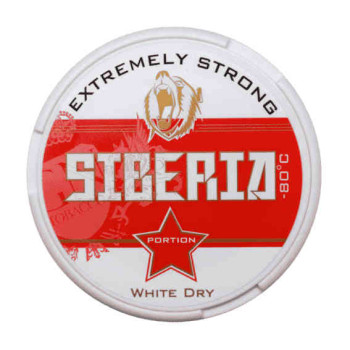 Siberia Rot White Dry Snus