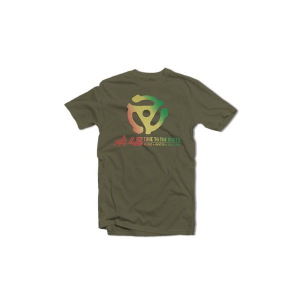 Riddim Driven - 45 Clip Tee Green Riddim Driven - 45 Clip Tee Green