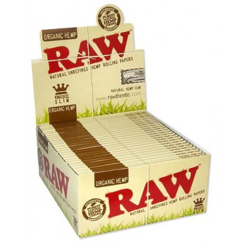 RAW Organic Hemp King Size Box